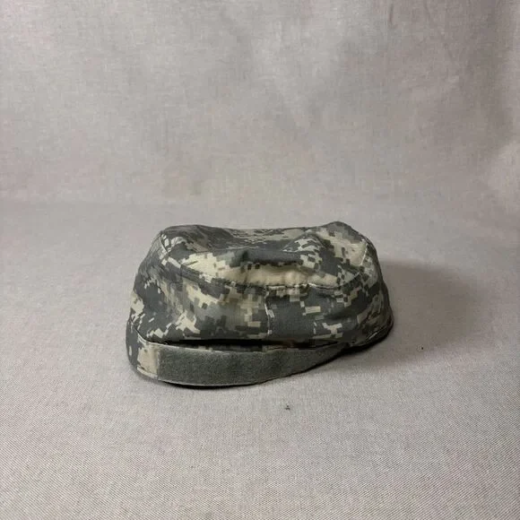 US Military Issue Army Combat Uniform ACU UCP Camouflage Patrol Hat Cap Sz 7-1/8 - Picture 3 of 6